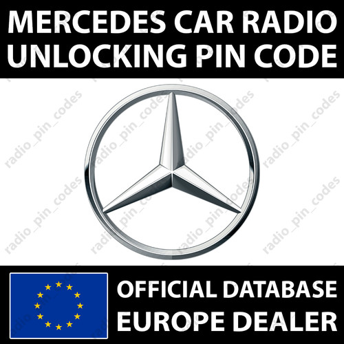 Mercedes radio pin code - mercedes,