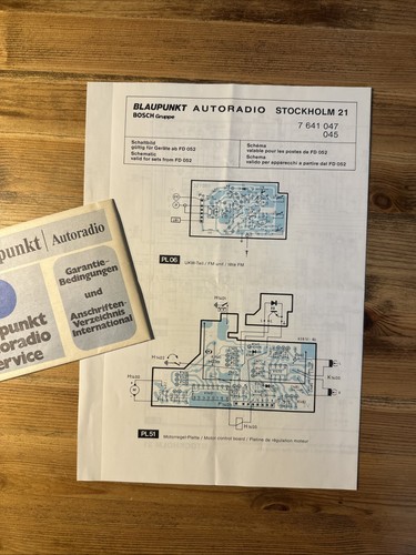 Blaupunkt autoradio stockholm - autoradio,